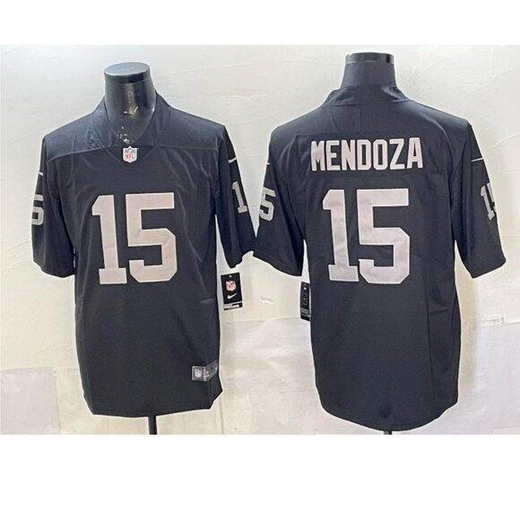 Mens or Youths Choose Fernando Mendoza Black Jersey Stitched Vapor
